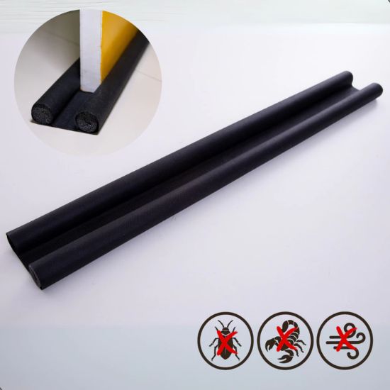 Door gap seal for a more comfortable home