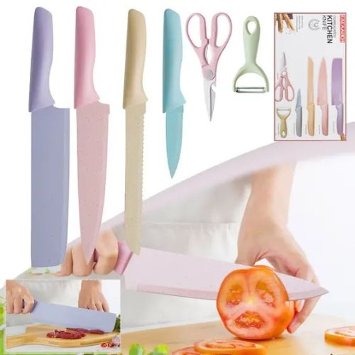ColorCut Pro 6-Piece Stainless Steel Knife Set