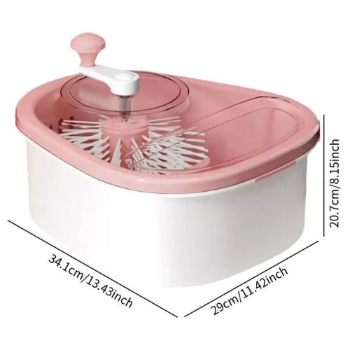 Manual Fruit and Vegetable Washer Bowl