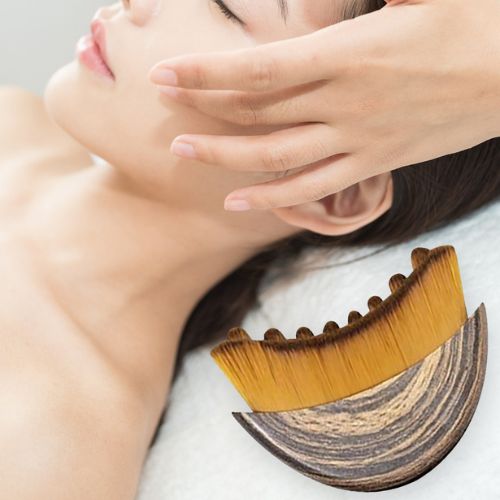 2-Pack Facial Lymphatic Massage Brushes – Soft Bristle Skincare Brush Set