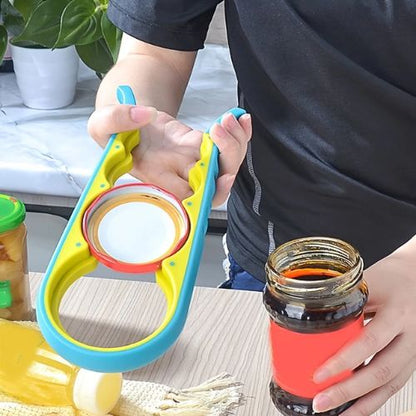 Multi-Size Silicone Jar Opener for Lids and Bottles