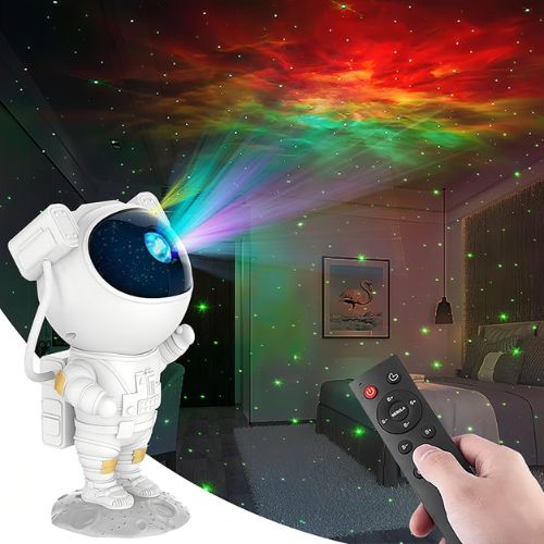 Astronaut Galaxy Star Projector with Remote Control