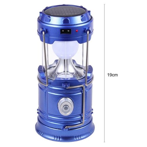 SolarGlow Rechargeable LED Camping Lantern with USB Charger