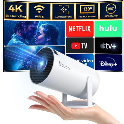 HY300 PRO Smart Projector 4K Android 11 WiFi & Bluetooth