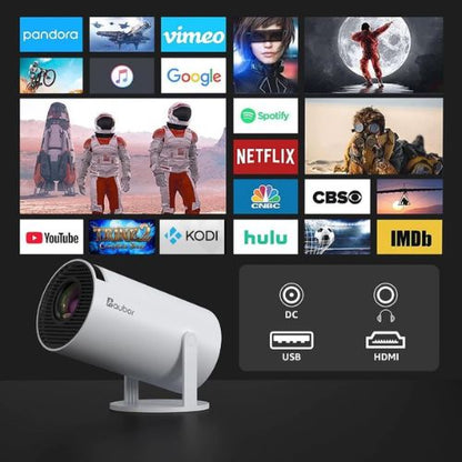 HY300 PRO Smart Projector 4K Android 11 WiFi & Bluetooth