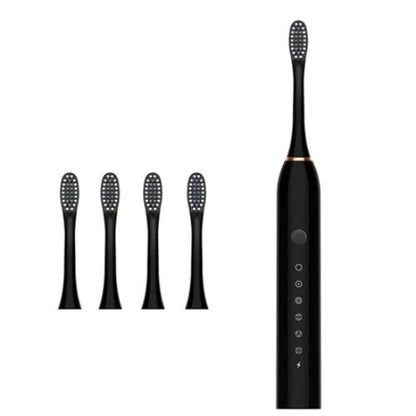 CleanWave Rechargeable Electric Toothbrush for Deep Daily Cleaning