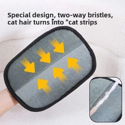 FurClean Pet Hair Remover Gloves 2-Pack Electrostatic Grooming