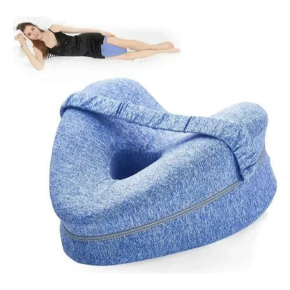 SleepAlign Ergonomic Leg Pillow with Support Strap