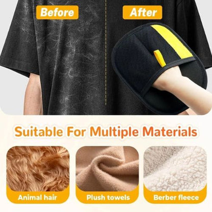 FurClean Pet Hair Remover Gloves 2-Pack Electrostatic Grooming