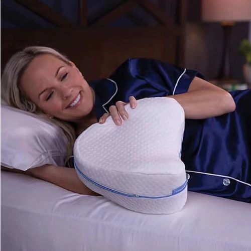 AlignSleep Ergonomic Leg Pillow with Support Strap