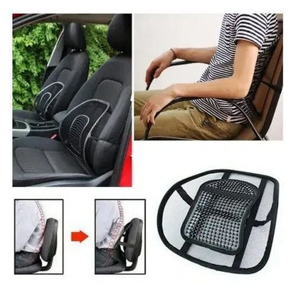 ErgoSupport Breathable Lumbar Back Support for Chair