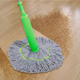 360° Rotating 2-in-1 Microfiber Cleaning Mop with Self-Wringing System