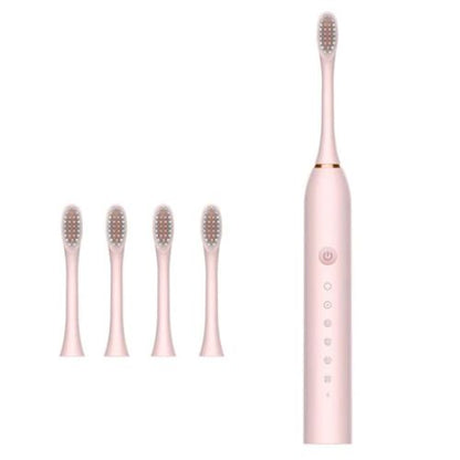 CleanWave Rechargeable Electric Toothbrush for Deep Daily Cleaning