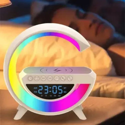 5-in-1 Bluetooth Speaker Lamp with Wireless Charger