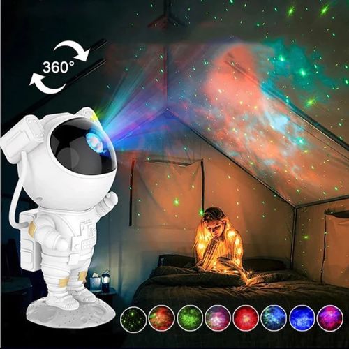 Astronaut Galaxy Star Projector with Remote Control