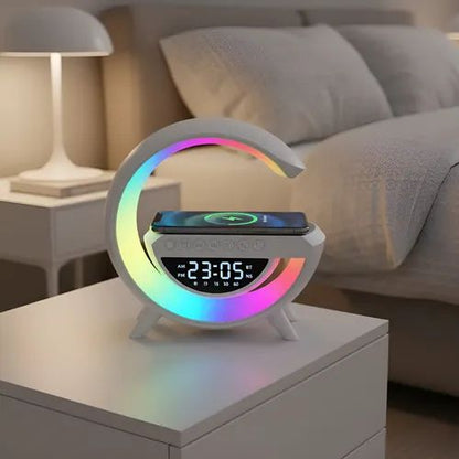 5-in-1 Bluetooth Speaker Lamp with Wireless Charger