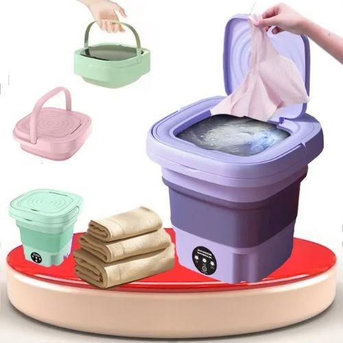 WashGo Portable Foldable Mini Washing Machine