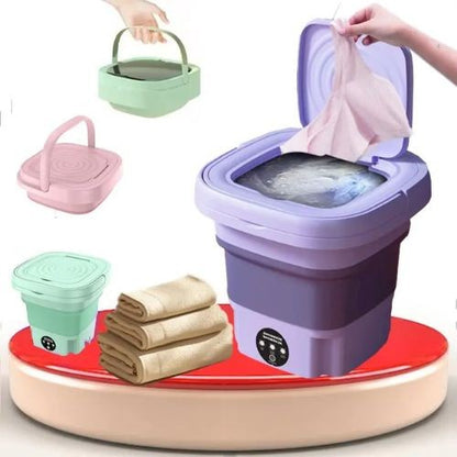 WashGo Portable Foldable Mini Washing Machine