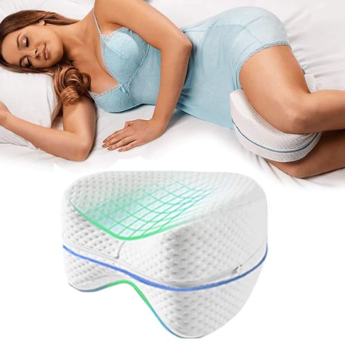 AlignSleep Ergonomic Leg Pillow with Support Strap