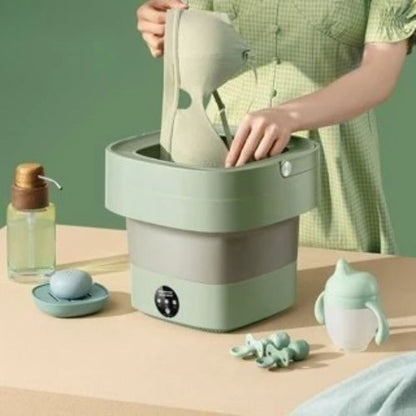 WashGo Portable Foldable Mini Washing Machine