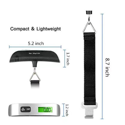 SmartWeigh Portable Digital Hanging Scale 50kg