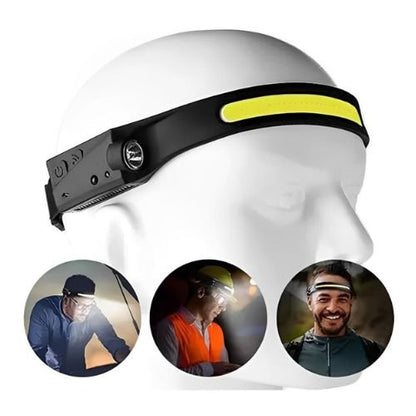 PowerBeam Rechargeable LED Headlamp with Motion Sensor