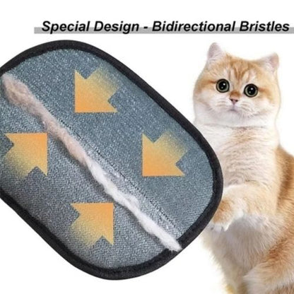 FurClean Pet Hair Remover Gloves 2-Pack Electrostatic Grooming