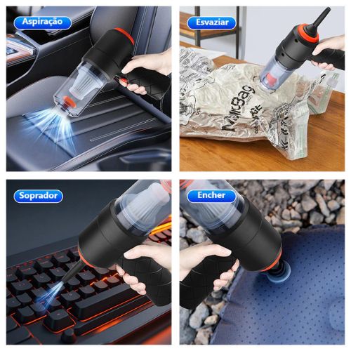 4-in-1 Portable Cordless Rechargeable Vacuum – Ultra Power