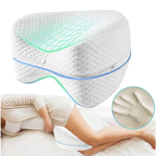 AlignSleep Ergonomic Leg Pillow with Support Strap