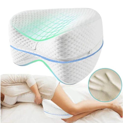 AlignSleep Ergonomic Leg Pillow with Support Strap