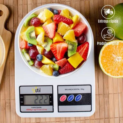NutriScale Precision Digital Kitchen Scale 10kg