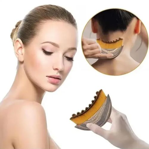 2-Pack Facial Lymphatic Massage Brushes – Soft Bristle Skincare Brush Set