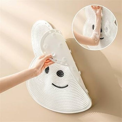 BunnyClean Foot Scrubber Silicone Bath Mat