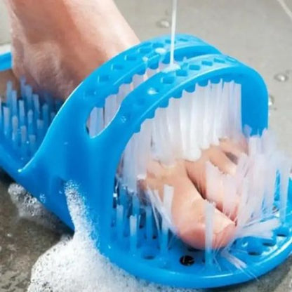 FootClean Scrubber Slippers for Deep Foot Cleaning