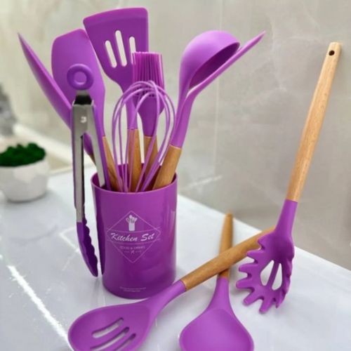 CookEase 12-Piece Silicone Kitchen Utensil Set