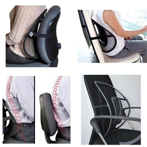 ErgoSupport Breathable Lumbar Back Support for Chair
