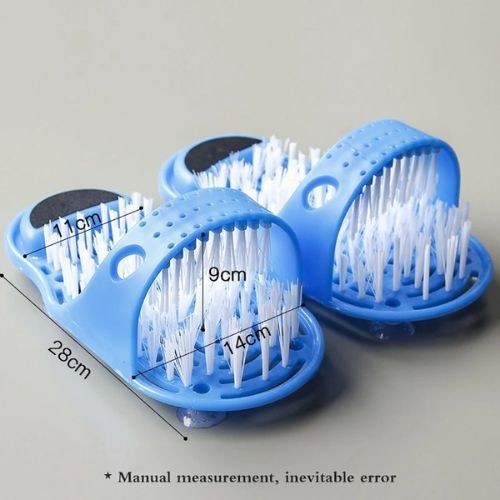 FootClean Scrubber Slippers for Deep Foot Cleaning