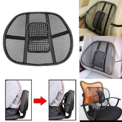 ErgoSupport Breathable Lumbar Back Support for Chair