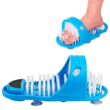 FootClean Scrubber Slippers for Deep Foot Cleaning