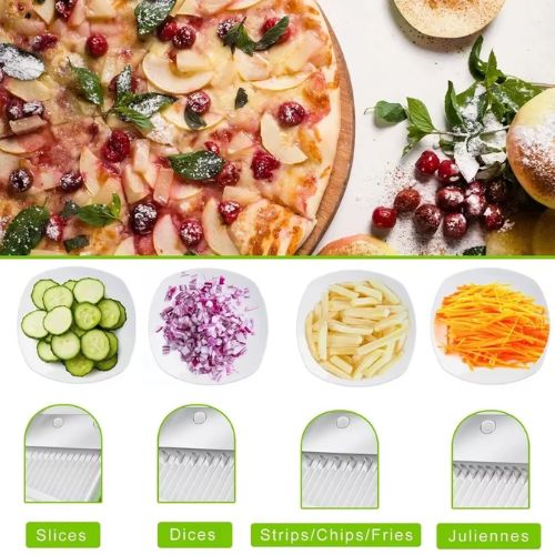 SliceMaster Pro 5-in-1 Adjustable Vegetable Cutter