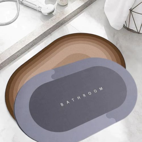 DryStep Ultra Absorbent Quick-Dry Bath Mat