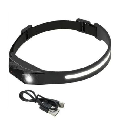 PowerBeam Rechargeable LED Headlamp with Motion Sensor