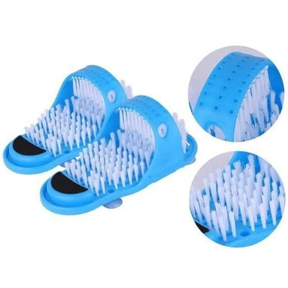 FootClean Scrubber Slippers for Deep Foot Cleaning