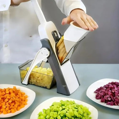 SliceMaster Pro 5-in-1 Adjustable Vegetable Cutter