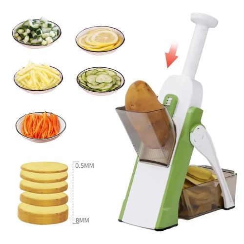 SliceMaster Pro 5-in-1 Adjustable Vegetable Cutter