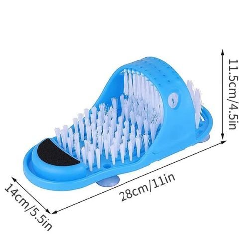 FootClean Scrubber Slippers for Deep Foot Cleaning