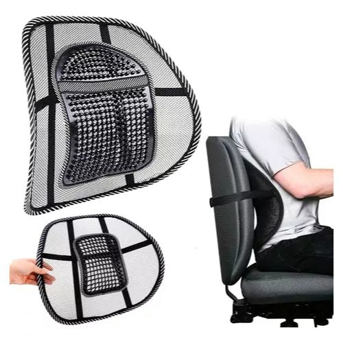 ErgoSupport Breathable Lumbar Back Support for Chair