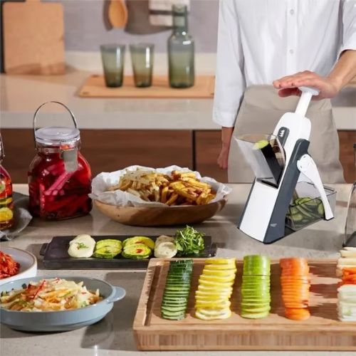 SliceMaster Pro 5-in-1 Adjustable Vegetable Cutter