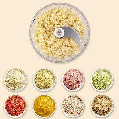 TurboChop Electric Mini Food Processor USB Rechargeable