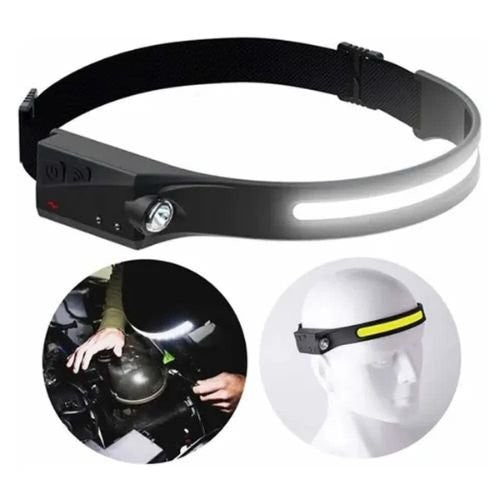 PowerBeam Rechargeable LED Headlamp with Motion Sensor